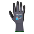 Grey-Black - Back - Portwest Unisex Adult AP62 Dermiflex Aqua Grip Gloves