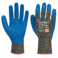 Black-Blue - Front - Portwest Unisex Adult Cut Resistant Liner Gloves