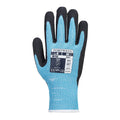 Blue-Black - Back - Portwest Unisex Adult Claymore Cut Resistant Liner Gloves