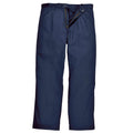 Navy - Front - Portwest Mens Bizweld Work Trousers