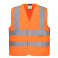 Orange - Front - Portwest Childrens-Kids Hi-Vis Vest