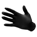 Black - Front - Portwest Unisex Adult A925 Powder Free Nitrile Disposable Gloves (Pack of 100)