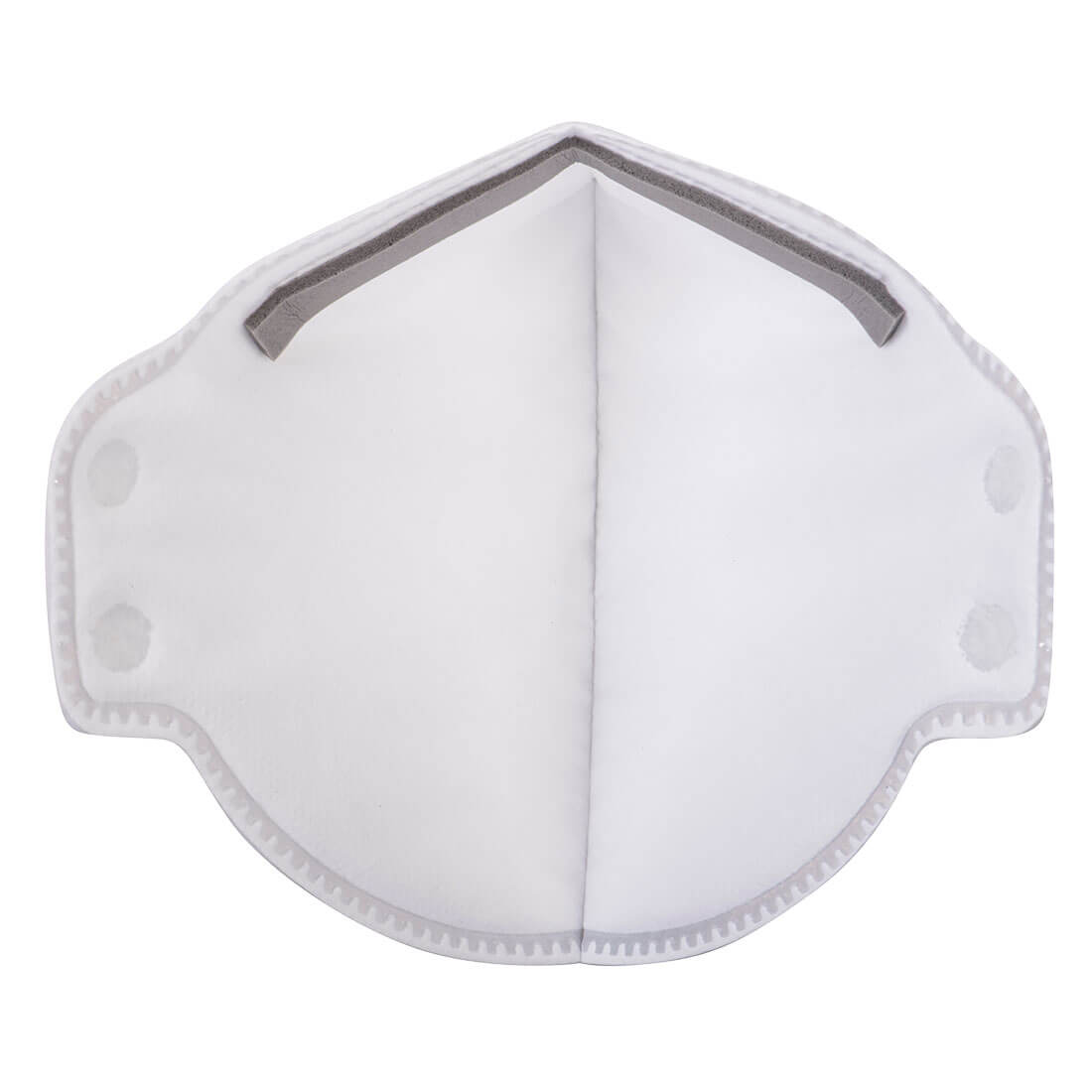 White - Back - Portwest Dolomite P350 Disposable Respirator Mask (Pack of 20)