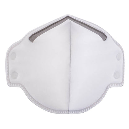 White - Back - Portwest Dolomite P350 Disposable Respirator Mask (Pack of 20)
