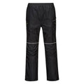 Black - Front - Portwest Mens PW3 Rain Trousers