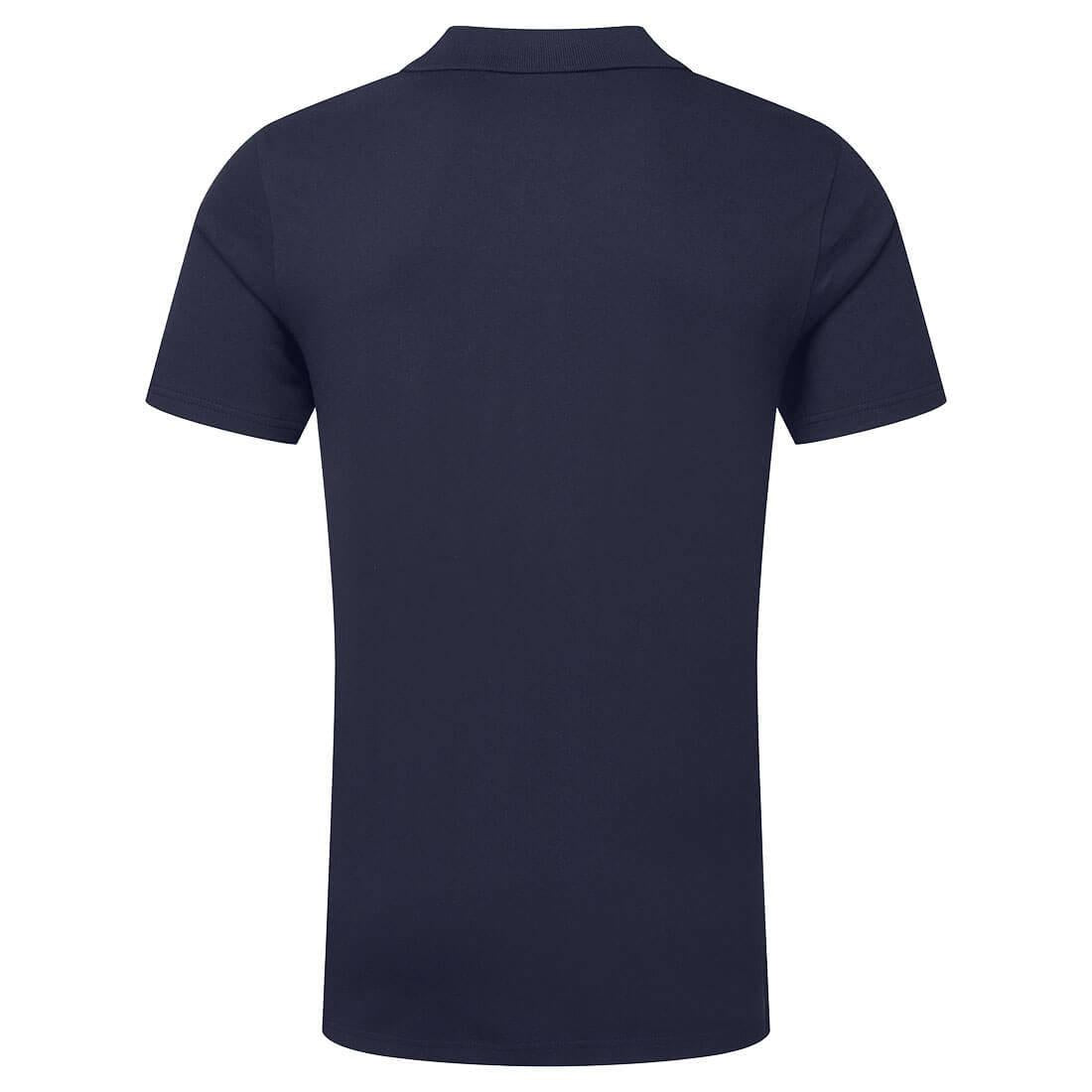 Navy - Side - Portwest Mens Organic Cotton Recyclable Polo Shirt