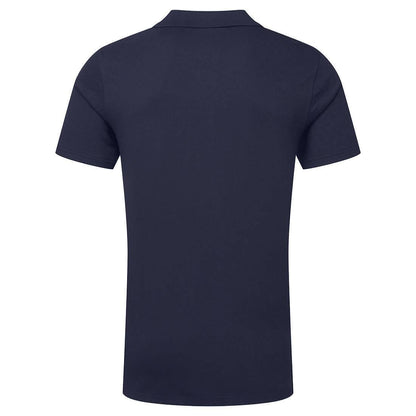 Navy - Side - Portwest Mens Organic Cotton Recyclable Polo Shirt