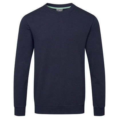 Navy - Front - Portwest Mens Organic Cotton Recyclable Jumper