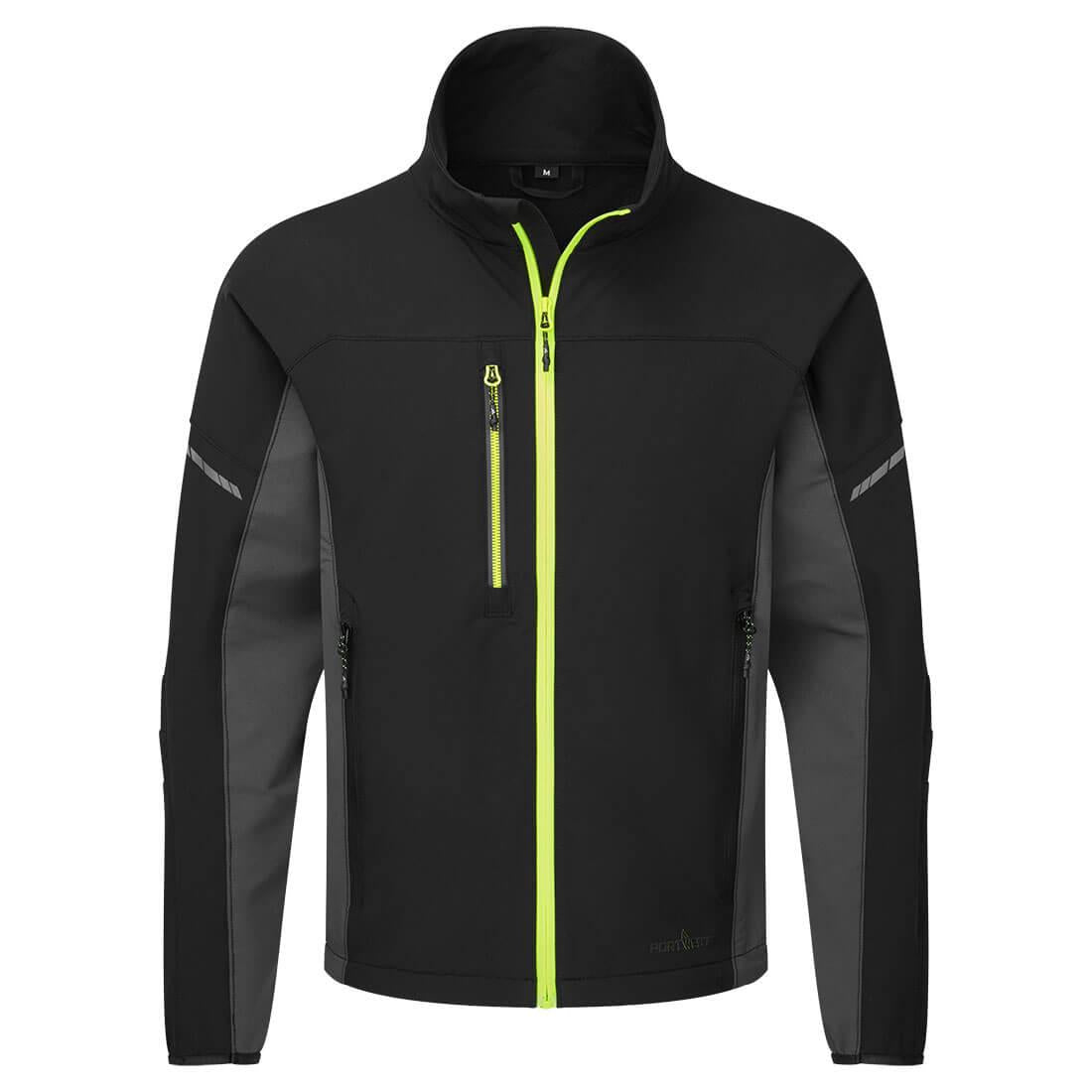 Black - Front - Portwest Mens EV4 Stretch Work Jacket