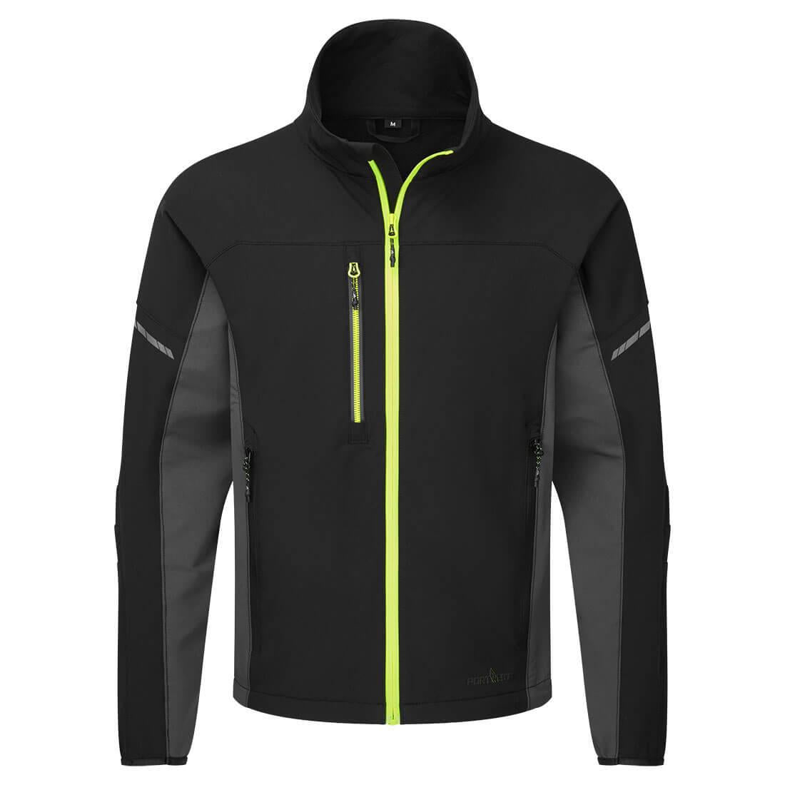 Black - Back - Portwest Mens EV4 Stretch Work Jacket