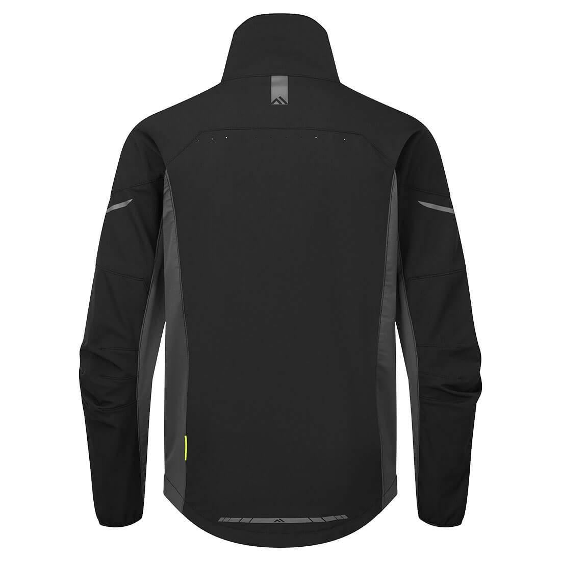Black - Side - Portwest Mens EV4 Stretch Work Jacket