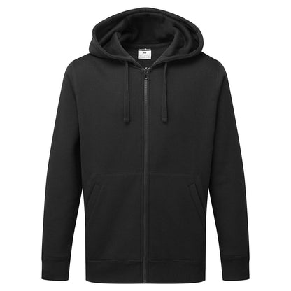 Black - Front - Portwest Unisex Adult Full Zip Hoodie