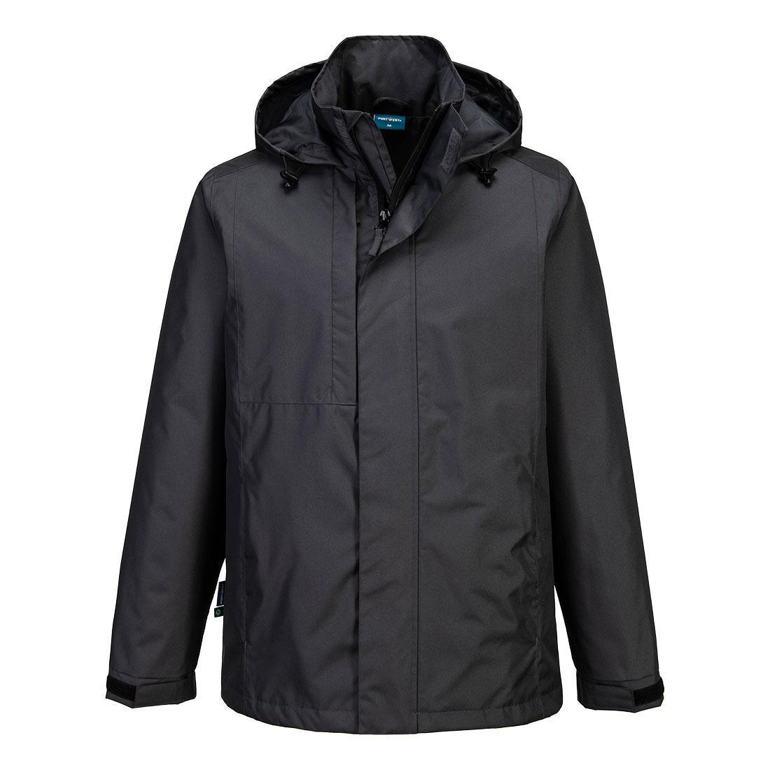 Metal Grey - Front - Portwest Unisex Adult WX2 Eco Jacket