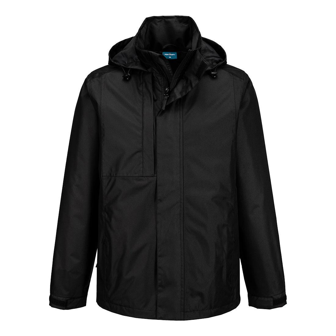 Black - Front - Portwest Unisex Adult WX2 Eco Jacket