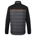 Black - Back - Portwest Mens Baffled Hybrid Jacket