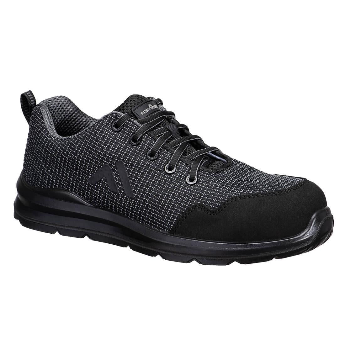 Grey - Back - Portwest Unisex Adult S3S SR FO Composite Toecap Safety Trainers