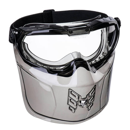 Clear - Back - Portwest Ultra Safe Safety Goggles