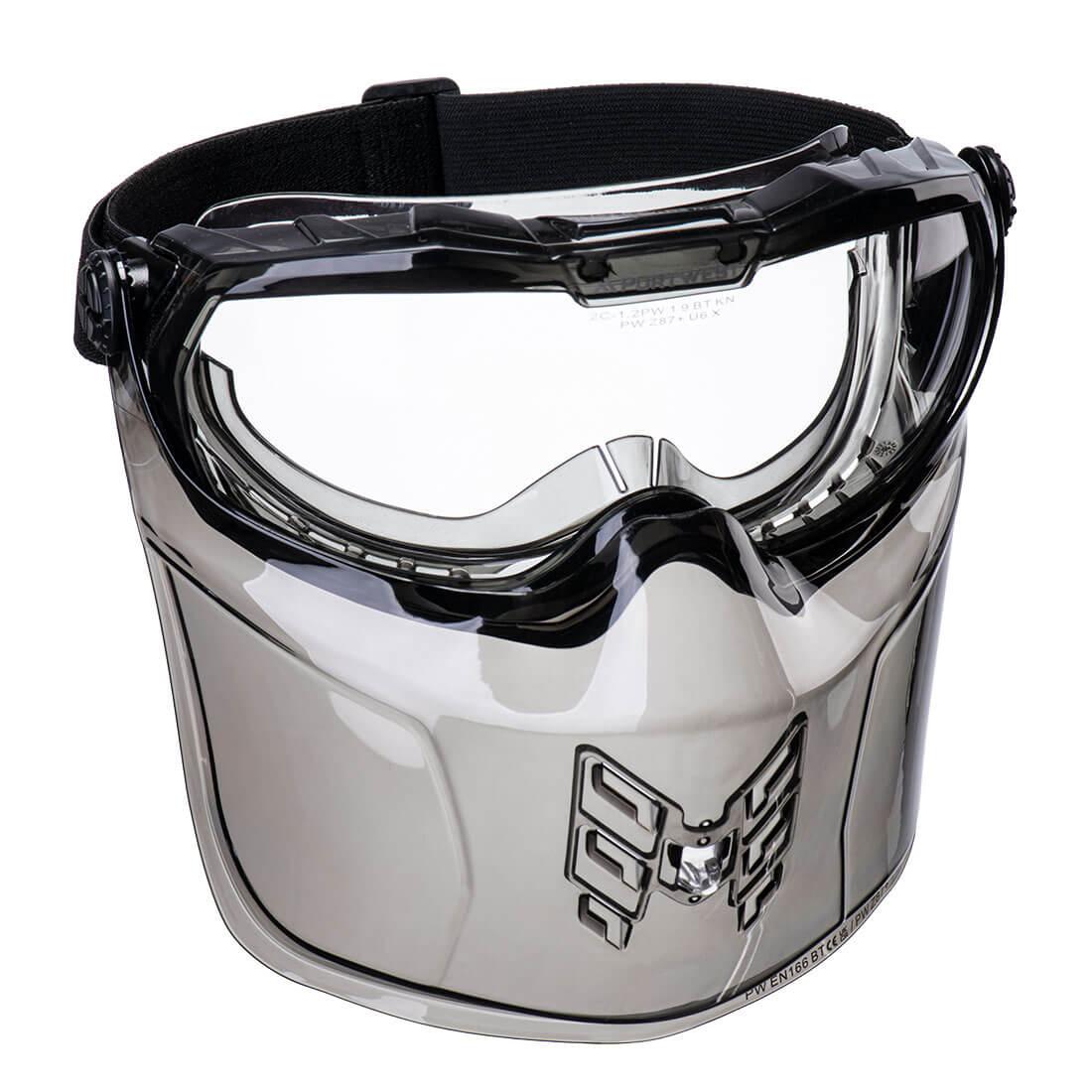 Clear - Front - Portwest Ultra Safe Safety Goggles