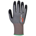 Grey-Black - Back - Portwest Mens CT45 Nitrile Gloves