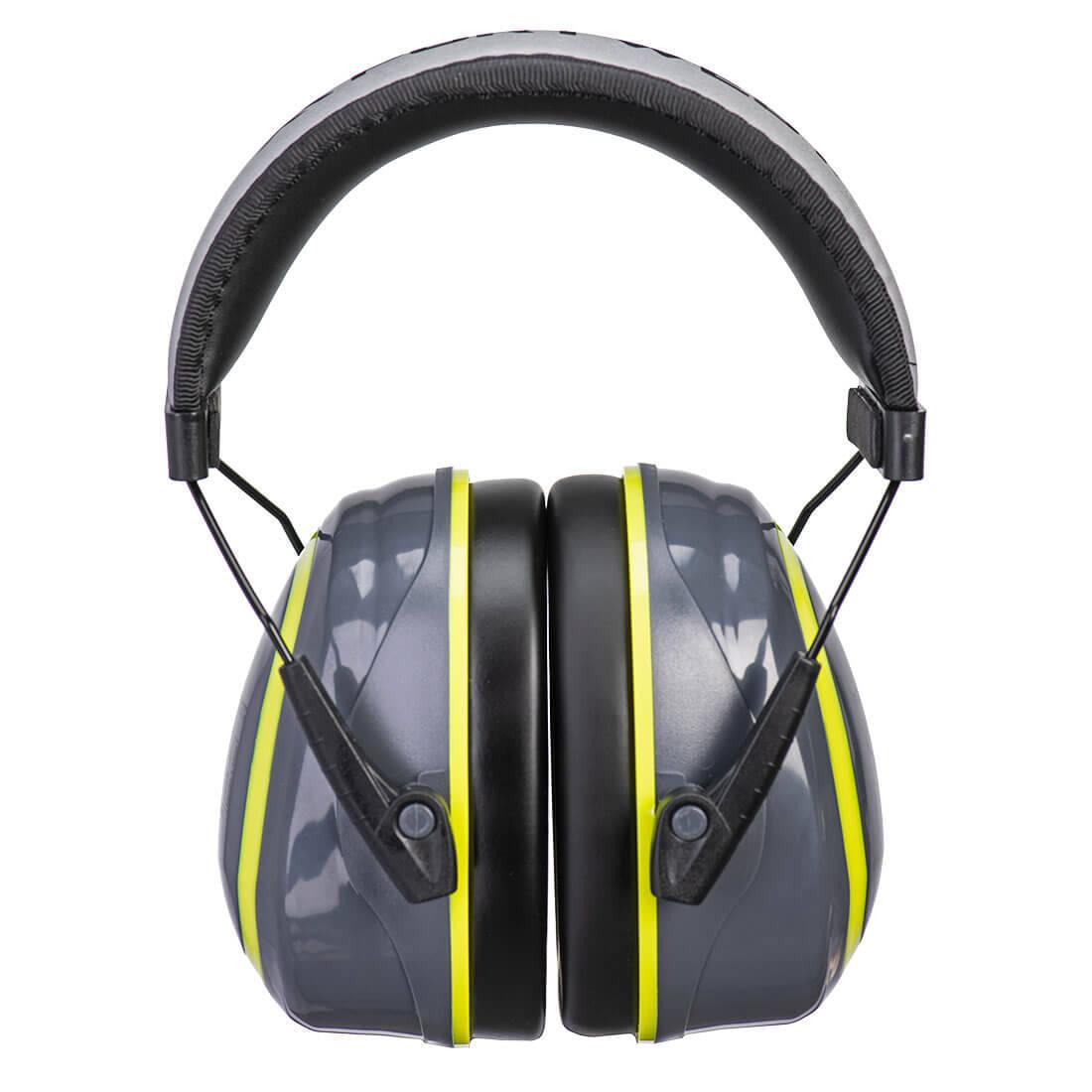 Grey-Yellow - Back - Portwest HV Extreme Medium Ear Defenders