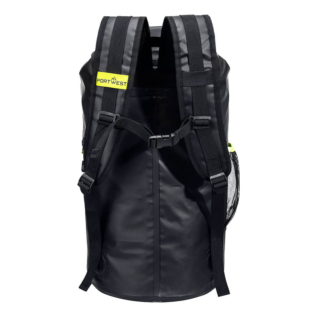 Black - Back - Portwest 30L Dry Bag Backpack