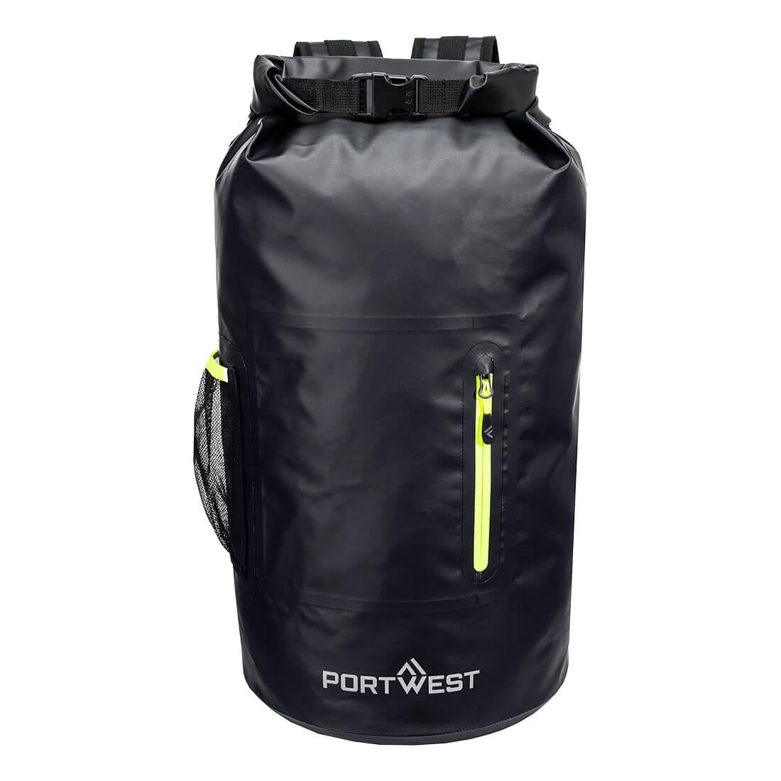 Black - Front - Portwest 30L Dry Bag Backpack
