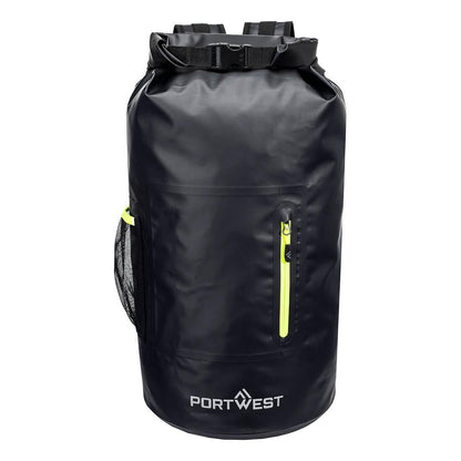 Black - Front - Portwest 30L Dry Bag Backpack