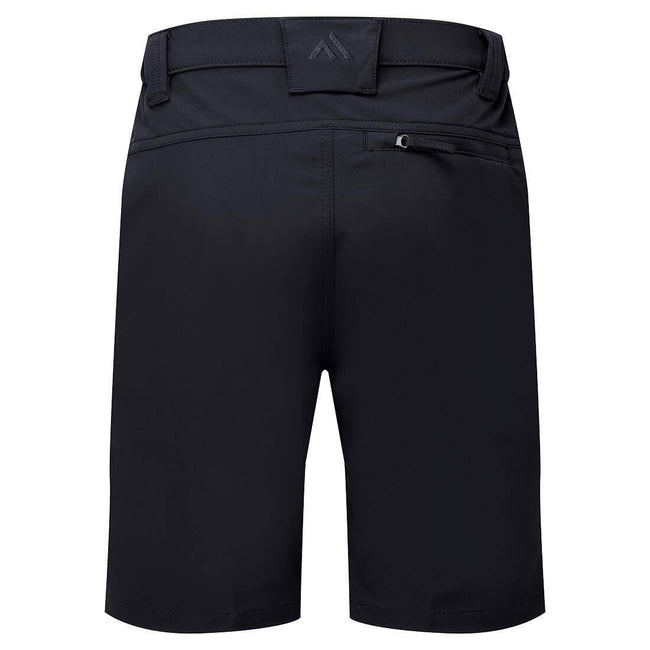 Black - Back - Portwest Mens WX2 Eco Stretch Shorts