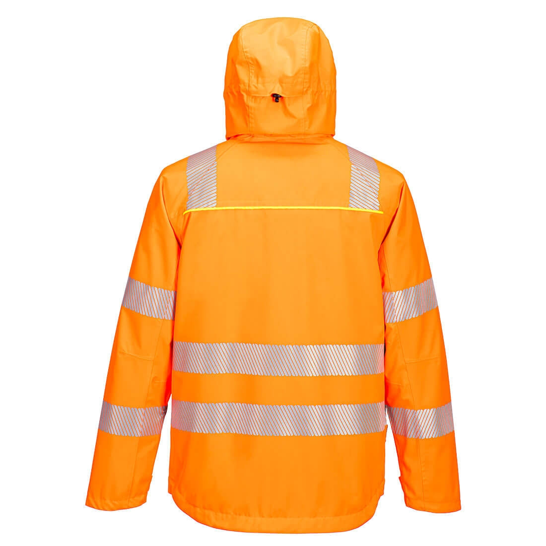 Orange - Back - Portwest Unisex Adult DX4 Hi-Vis Jacket