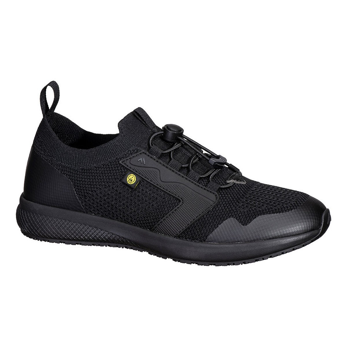 Black - Front - Portwest Unisex Adult Textile Occupational Trainers