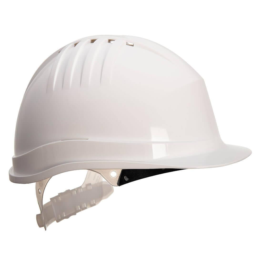 White - Front - Portwest Expertline Safety Helmet