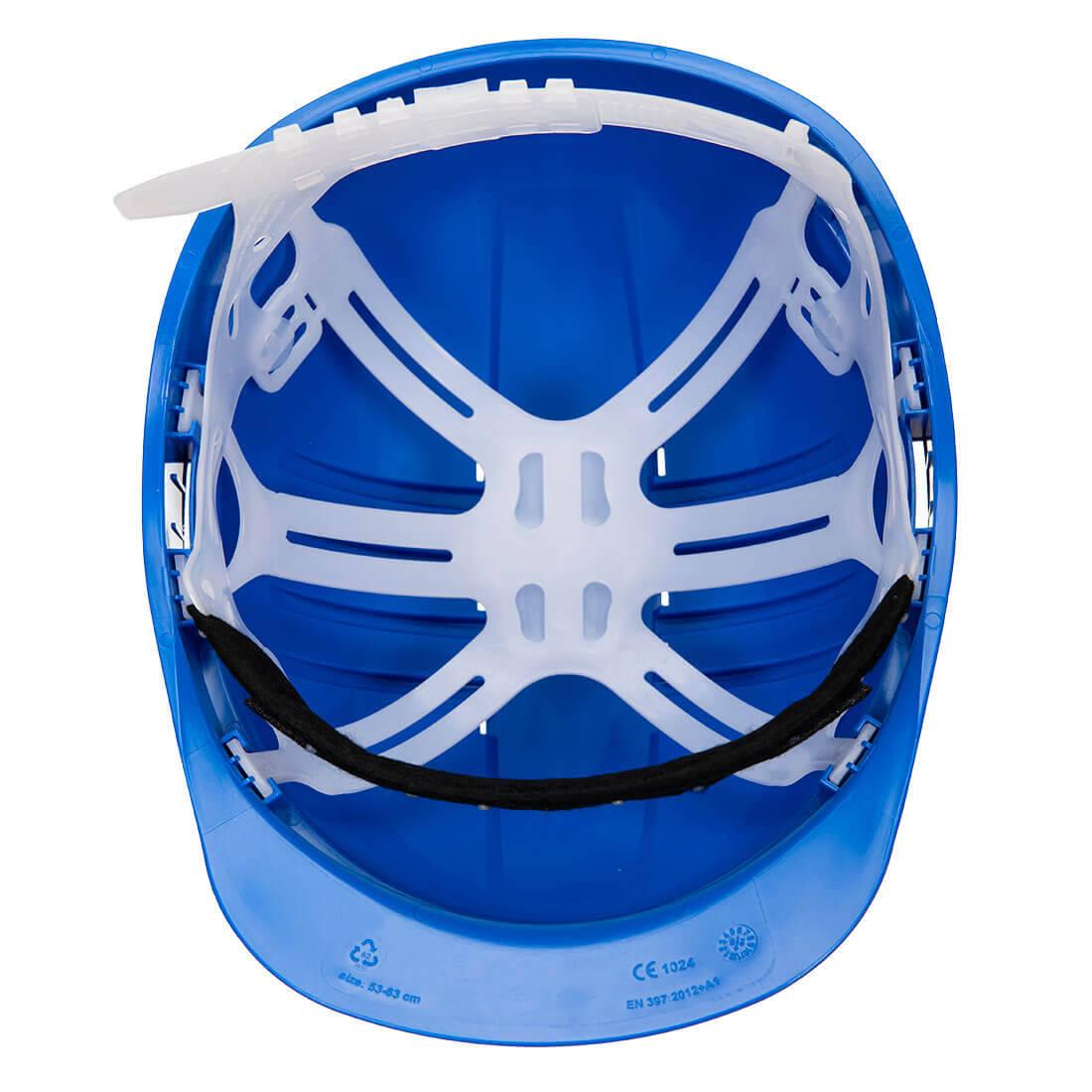 Royal Blue - Back - Portwest Expertline Safety Helmet