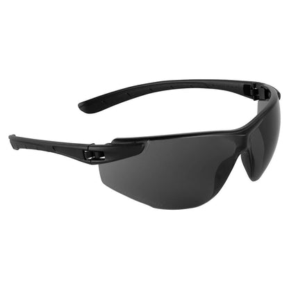 Smoke - Front - Portwest Ultra Safety Glasses