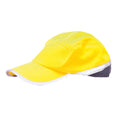 Yellow-Navy - Front - Portwest Mens Hi-Vis Baseball Cap