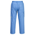 Hamilton Blue - Back - Portwest Unisex Adult Anti-Static Work Trousers