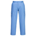 Hamilton Blue - Front - Portwest Unisex Adult Anti-Static Work Trousers