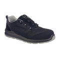 Black-Grey - Front - Portwest Mens Knitted Wire Lace Safety Trainers