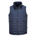 Navy - Front - Portwest Mens Aspen Baffled Gilet