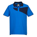 Royal Blue-Navy - Front - Portwest Mens Cotton Active Polo Shirt
