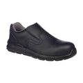 Black - Front - Portwest Unisex Adult Compositelite Slip-on Safety Shoes