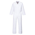 White - Front - Portwest Unisex Adult Food Industry Overalls
