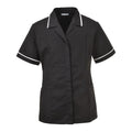Black - Front - Portwest Womens-Ladies Classic Work Tunic