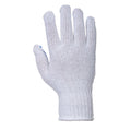 White-Blue - Back - Portwest Unisex Adult Classic Polka Dot Grip Gloves