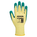 Green - Back - Portwest Unisex Adult A150 Classic Grip Gloves
