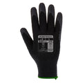 Black - Back - Portwest Unisex Adult A150 Classic Grip Gloves