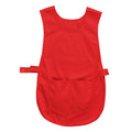 Red - Front - Portwest Unisex Adult Pocket Tabard