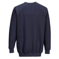 Dark Navy - Back - Portwest Unisex Adult Roma Sweatshirt