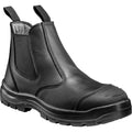 Black - Front - Portwest Unisex Adult Dealer Leather Safety Boots