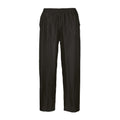 Black - Front - Portwest Mens Classic Rain Trousers