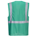 Bottle Green - Back - Portwest Unisex Adult Iona Executive Hi-Vis Vest